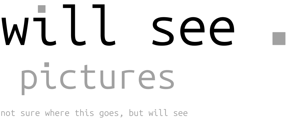 Will See Pictures